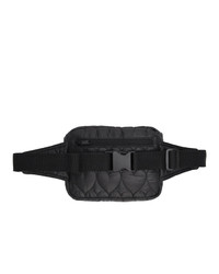 Opening Ceremony Black Quilted Fannypack