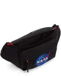 Balenciaga Black Space Beltpack Waist Bag