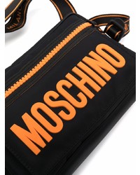 Moschino Embossed Logo Belt Bag