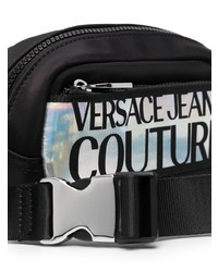 VERSACE JEANS COUTURE Grosgrain Logo Tape Belt Bag