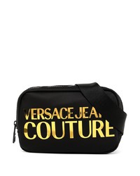 VERSACE JEANS COUTURE High Shine Logo Belt Bag