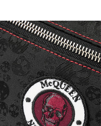 Alexander McQueen Logo Appliqud Jacquard Belt Bag