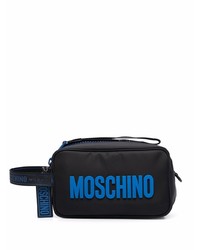 Moschino Logo Letter Zip Tote Bag