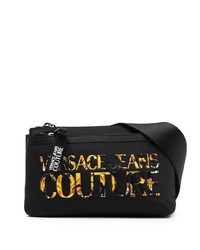 VERSACE JEANS COUTURE Logo Patch Zip Up Belt Bag