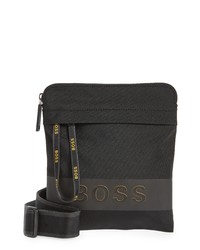 BOSS Magnified Recycled Nylon Belt Bag In Black At Nordstrom
