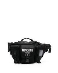 Moschino Multi Pocket Logo Belt Bag
