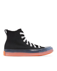 Converse Black And Pink Chuck Taylor Sneakers