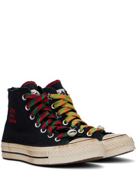 Converse Black Barriers Edition Chuck 70 Hi Sneakers