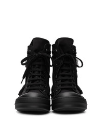 Rick Owens DRKSHDW Black Bauhaus Sneakers