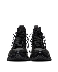 Wooyoungmi Black Big Sole High Sneakers