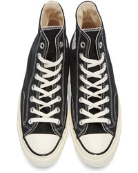 Converse Black Chuck Taylor All Star 1970s High Top Sneakers