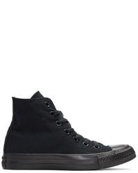 Converse Black Classic Chuck Taylor All Star Ox High Top Sneakers