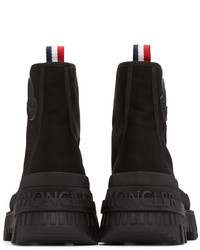 Moncler Black Desertyx Ankle Boots