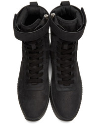 Fear Of God Black Military High Top Sneakers