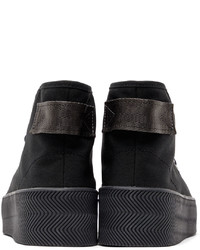 adidas Originals Black Parley Edition Nizza Hi Sneakers