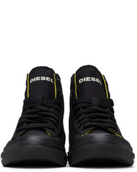 Diesel Black S Astico High Top Sneakers