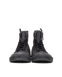 Diesel Black S Astico Zip Sneakers