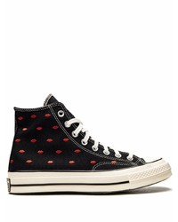 Converse Chuck 70 Embroidered Lips High Sneakers