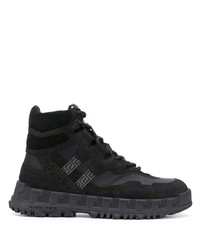 Versace Lace Up Ankle Boots