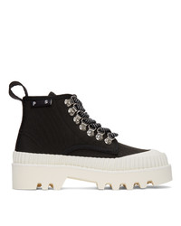 Proenza Schouler Black And White Hiking Boots
