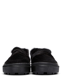 Vans Black Faux Pony Style 53 Lx Loafers