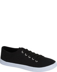 Beston Tie 17 Canvas Sneaker Black Canvas Casual Shoes