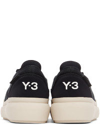 Y-3 Black Ajatu Court Formal Sneakers