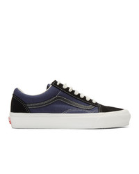 Vans Black And Blue Og Old Skool Lx Sneakers