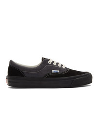 Vans Black And Grey Og Era Lx Sneakers