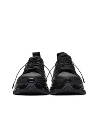 Wooyoungmi Black Big Sole Sneakers