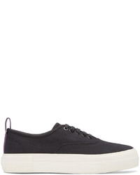 Eytys Black Canvas Mother Sneakers