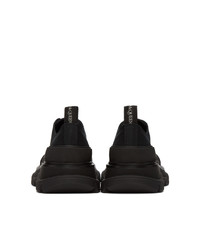 Alexander McQueen Black Canvas Sneakers