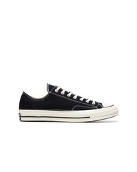 Converse Black Chuck Taylor S 70 Cotton Low Top Sneakers