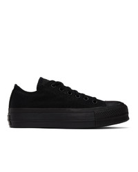 Converse Black Monochrome Chuck Lift Sneakers