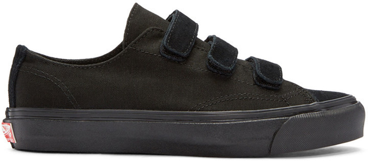 Vans Black Og Prison Issue Lx Sneakers, $70 | SSENSE | Lookastic