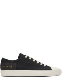 Common Projects Black Recycled Nylon Tournat Low Sneakers
