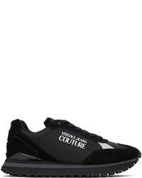 VERSACE JEANS COUTURE Black Spyke Sneakers