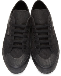 Gosha Rubchinskiy Black Superga Sport Edition Sneakers