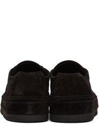 Ann Demeulemeester Black Thick Sole Sneakers