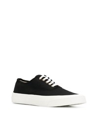 MAISON KITSUNÉ Canvas Low Top Trainers