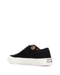 MAISON KITSUNÉ Canvas Low Top Trainers