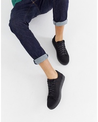 Toms Canvas Trainer In Black