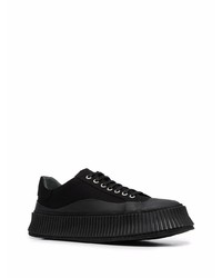 Jil Sander Chunky Sole Lace Up Sneakers
