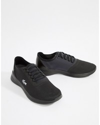 Lacoste Lt Fit 318 1 Runner Trainers In Black