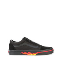 Vans Old Skool Flame Lace Up Sneakers