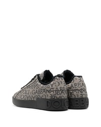 Dolce & Gabbana Portofino Jacquard Sneakers