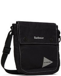 Barbour Black And Wander Edition Messenger Bag
