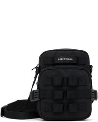 Balenciaga Black Army Messenger Bag