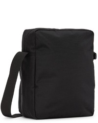 Lacoste Black Canvas Neocroc Messenger Bag