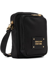 VERSACE JEANS COUTURE Black Couture 1 Messenger Bag